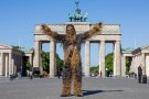 Chewbacca in Berlin, 2018/05/04, for his movie Solo: A Star Wars Story..Chewbacca at Brandenburg Gate.